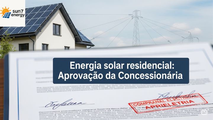 Energia solar residencial: passo a passo do projeto 4 Aprovação da Concessionária