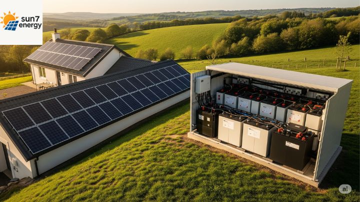 Energia solar com bateria