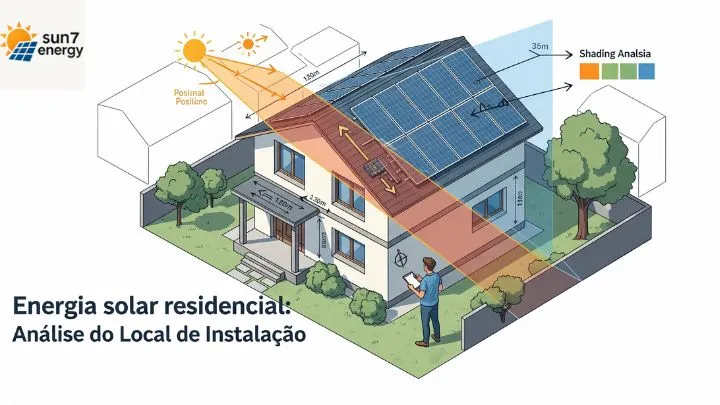 Energia solar residencial: passo a passo do projeto 1 Análise do Local de Instalação